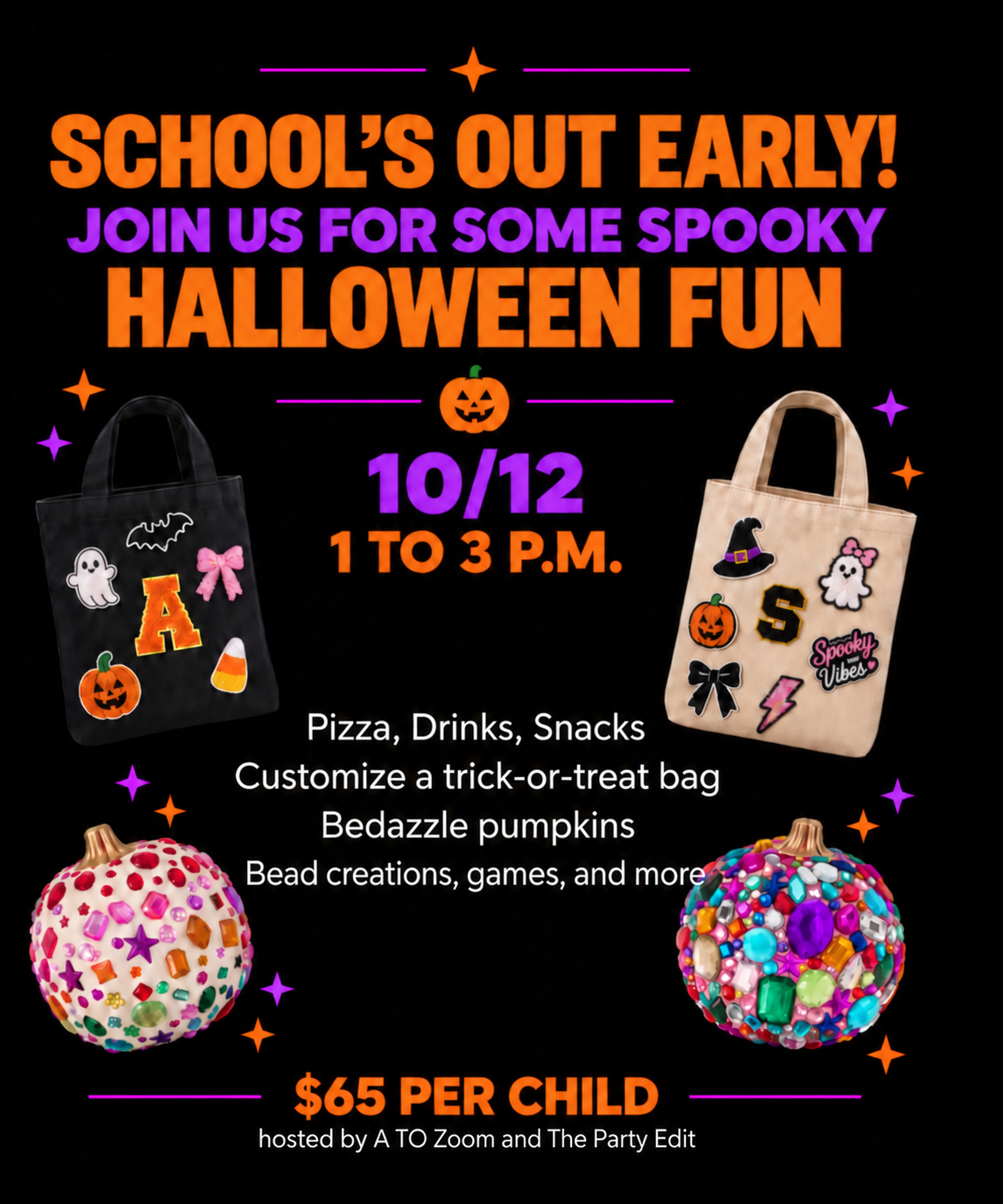 Half Day Halloween Craft Pop Up!