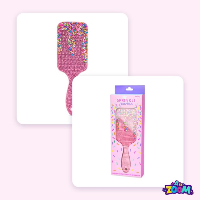 Fresh treats just landed and honestly? We're smitten. 🧁
The Sprinkle Sparkle Paddle Brush