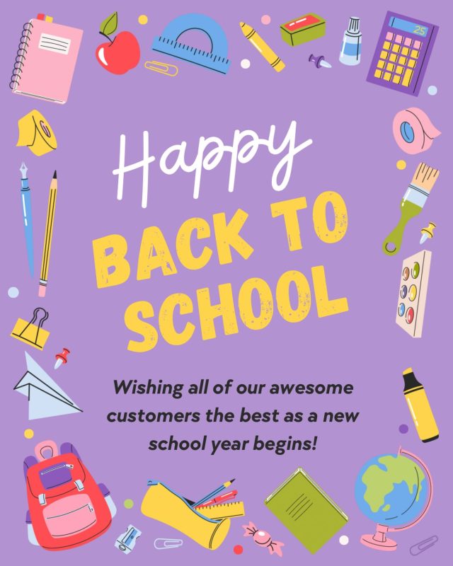 Happy Back to School, Summit! 🍎✏️

We’re going to miss having you hang out with us all day