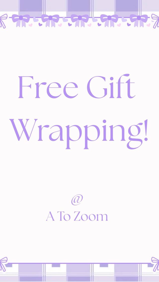 A to Zoom is a one stop shop for birthday presents! Come pick out the perfect gift and get