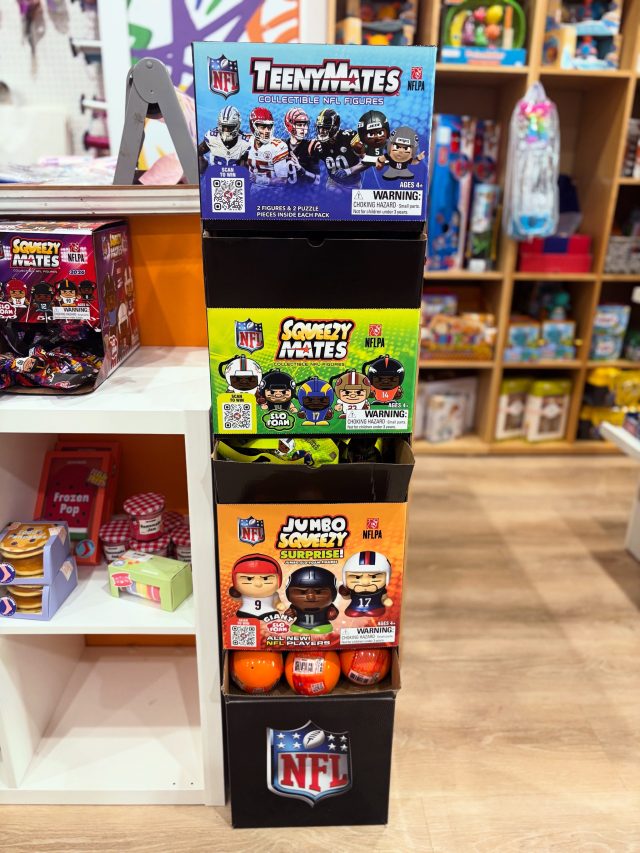The new 2027 NFL TeenyMates & SqueezyMates have dropped and we’ve got a 3 foot tower worth