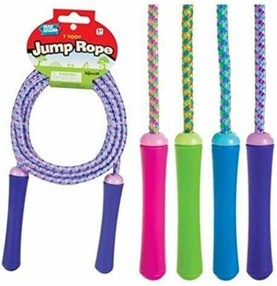 Toysmith 9413 Jump Rope Assorted Colors