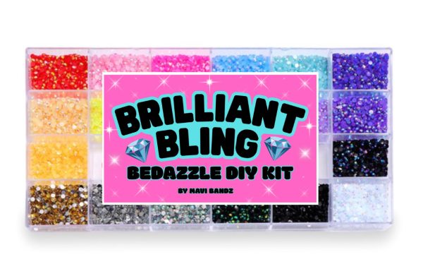 Brilliant Bling Bedazzle DIY Craft Rhinestone Jewel Rush Kit