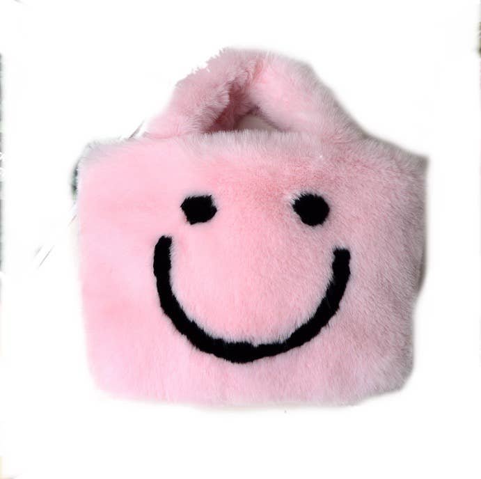 Sparkle Sisters Faux Fur Happy Bag