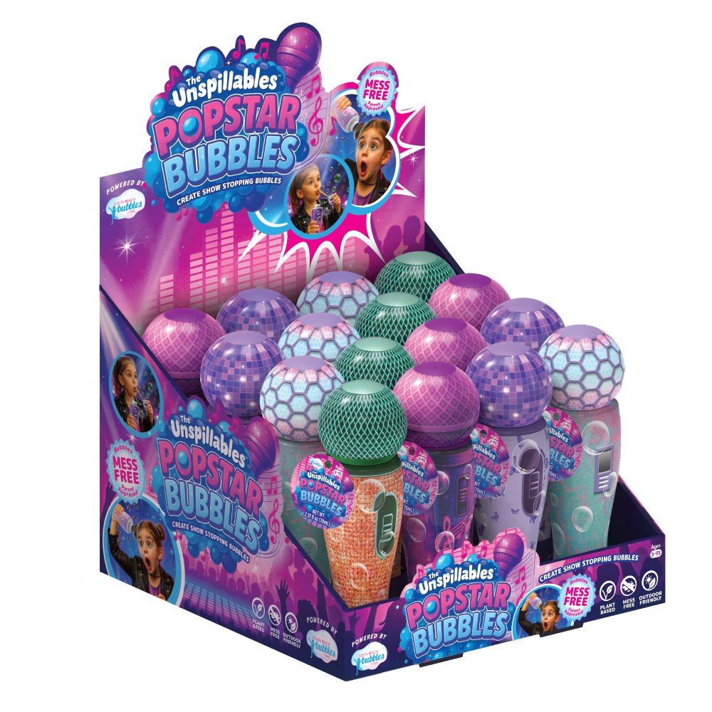 The Unspillables Pop Star Bubbles PDQ