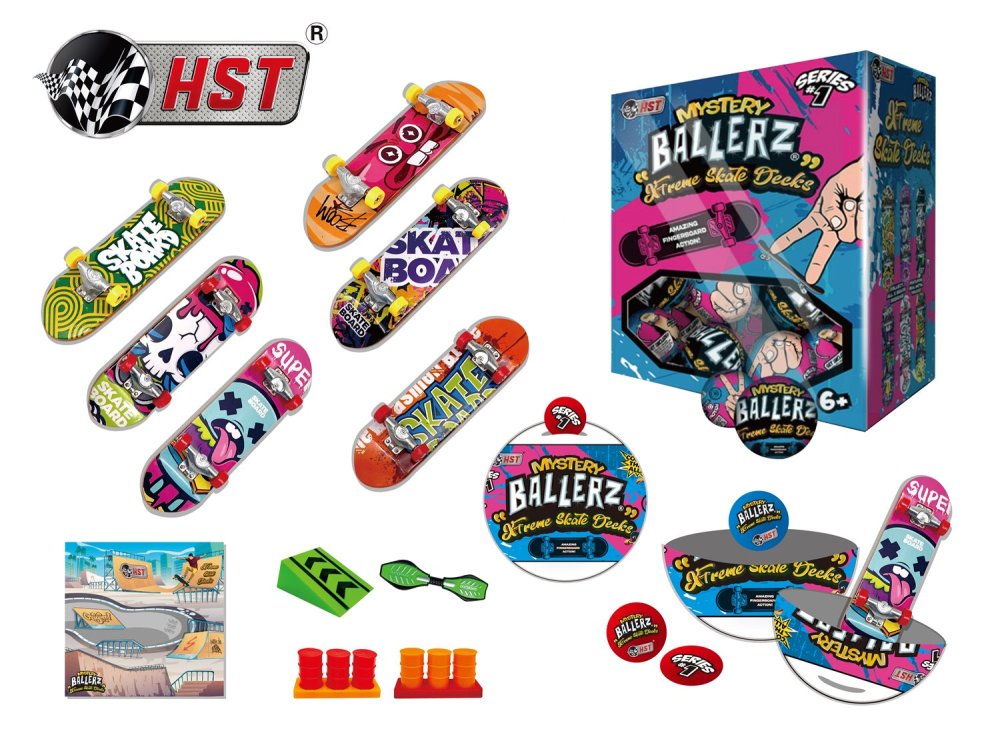 Mystery Ballerz Extreme Skate Deck