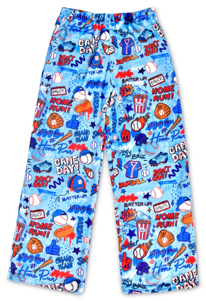 Corey Paige Ball Game Plush Pants (Small (6-8))
