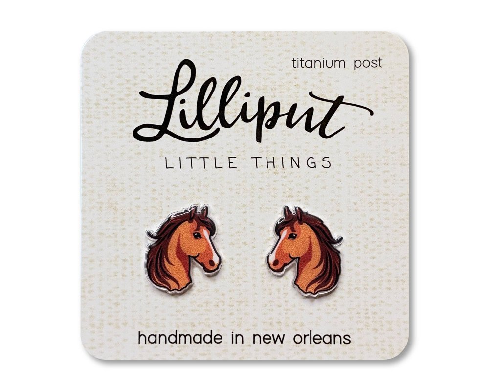 Horse Earrings // Western Earrings
