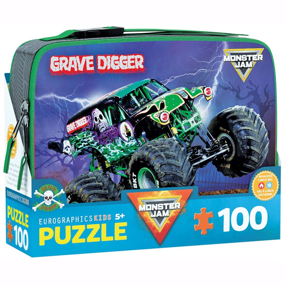 Monster Jam Puzzle Lunchbox