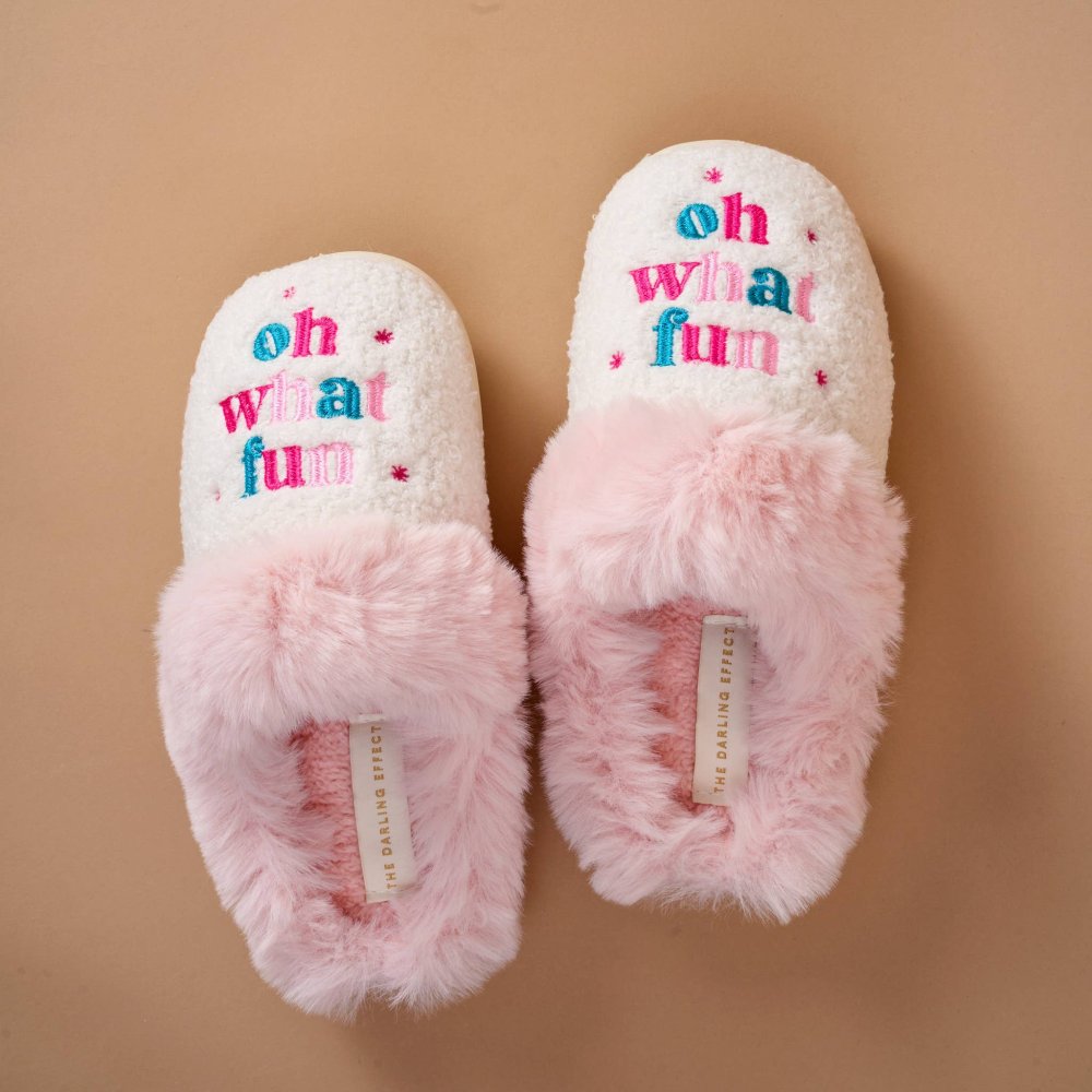 Dreamy Daze Slippers-Oh What Fun
