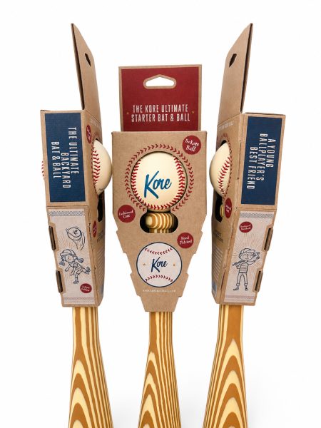 21" Foam Bat + Kore Baseball (Soft Baseball)