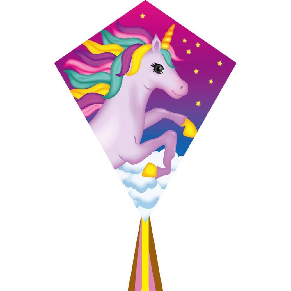 Ecoline Eddy Unicorn Kite 28"
