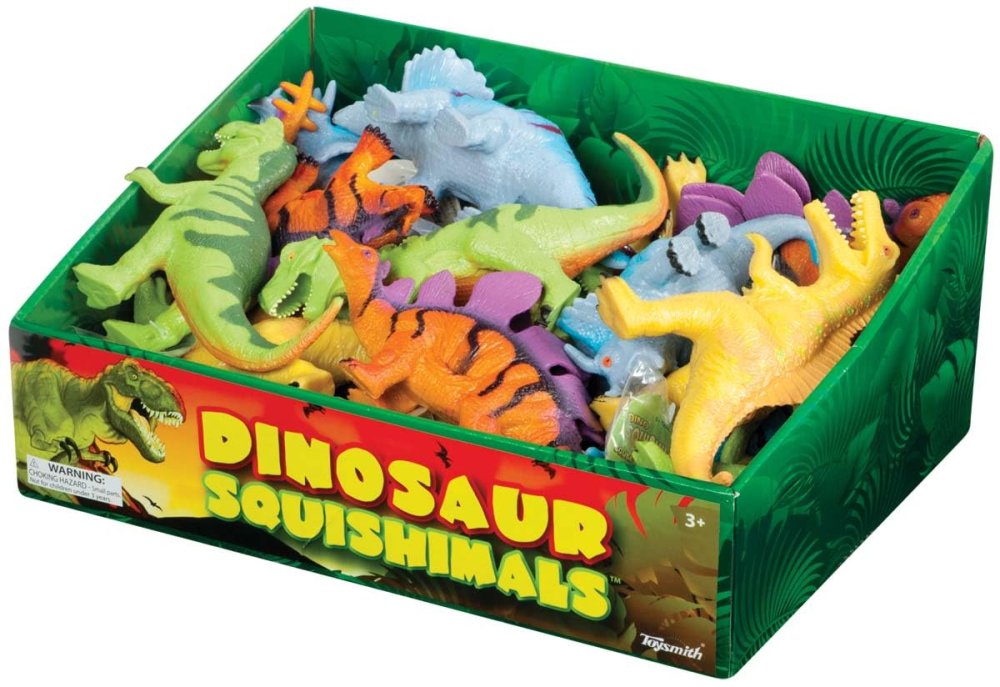 Toysmith Squish-A-Saurus Dinosaur