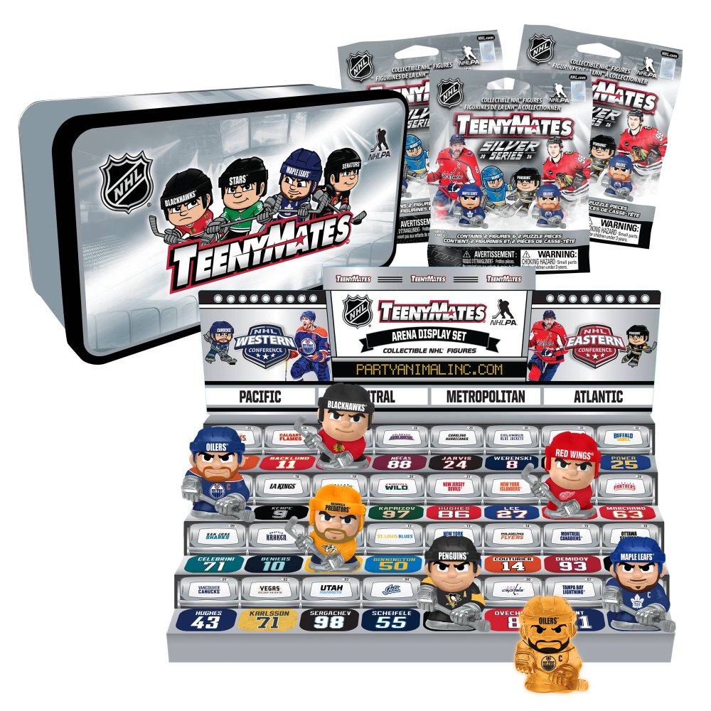 TeenyMates NHL 2026 Collector Tin – Official Licensed