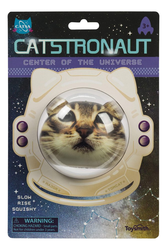 Toysmith Catstronaut Stress Ball