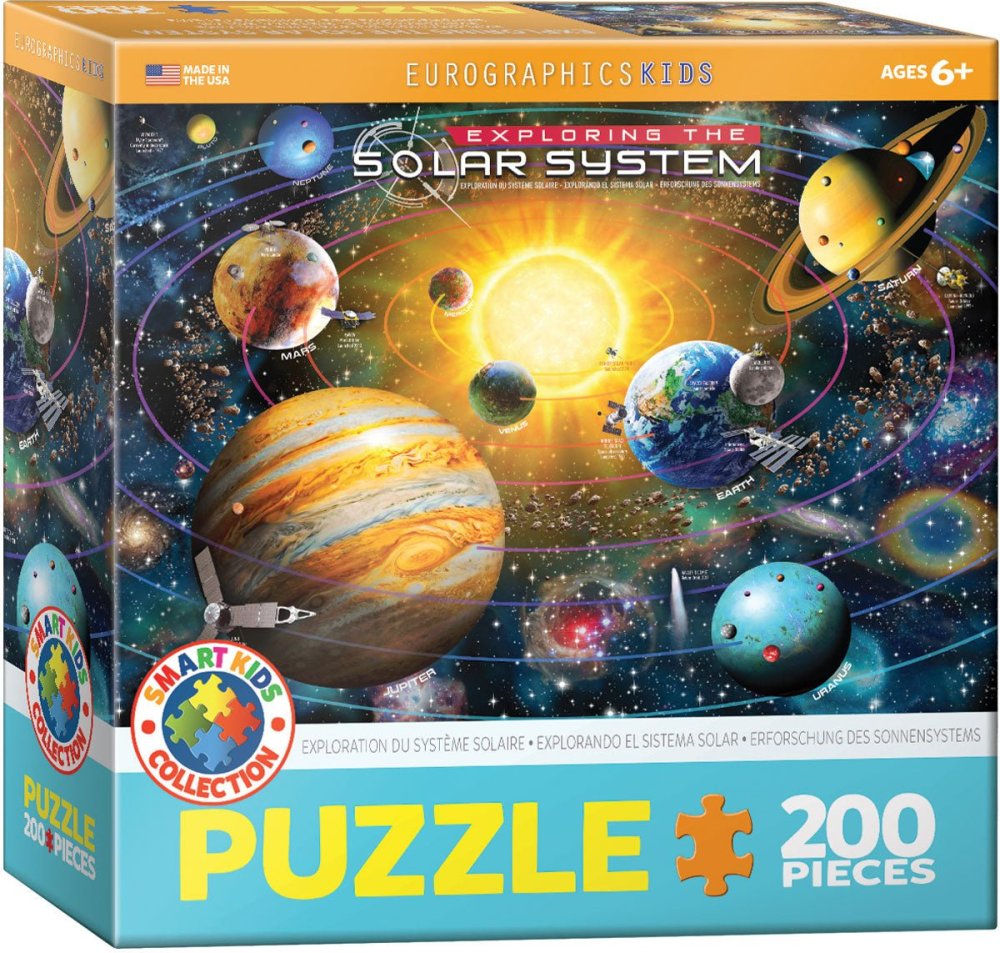 Eurographics Solar System Puzzle (200pcs)