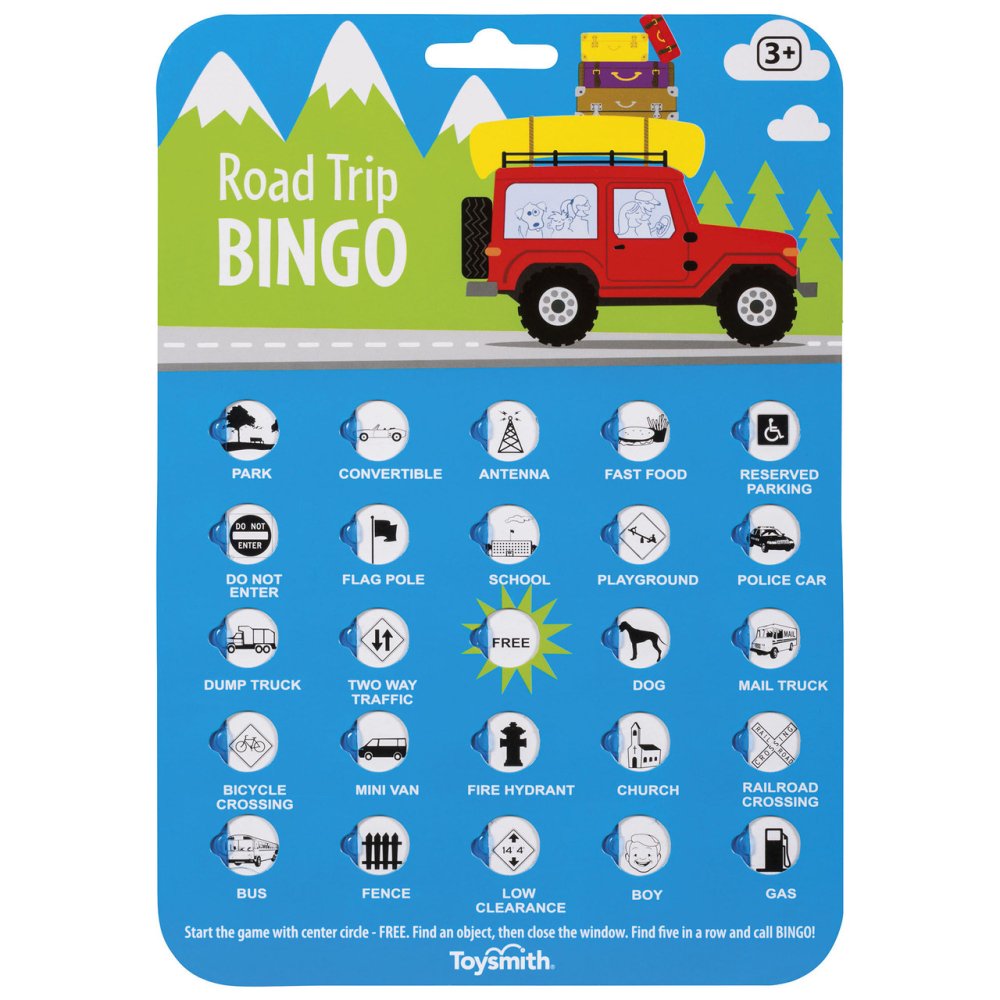 Toysmith 09173 Road Trip Bingo
