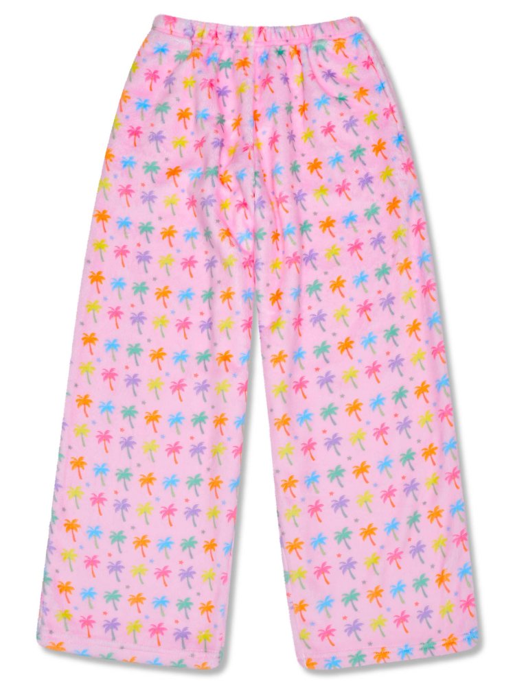 Palm Paradise Plush Pants (Youth Med (10-12))