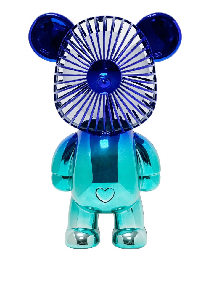 Metallic Blue Big Bear Fan