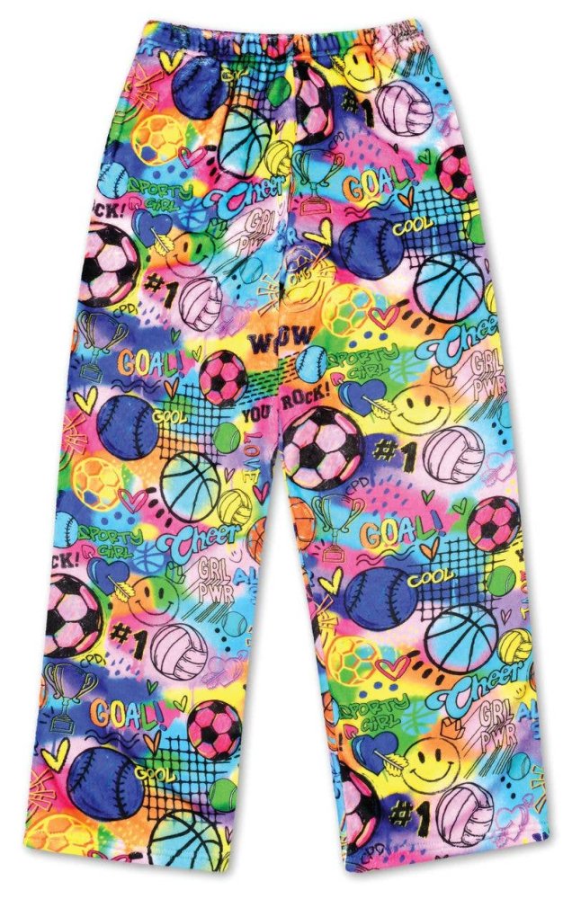 Corey Paige Fun Sports Plush Pants-XS
