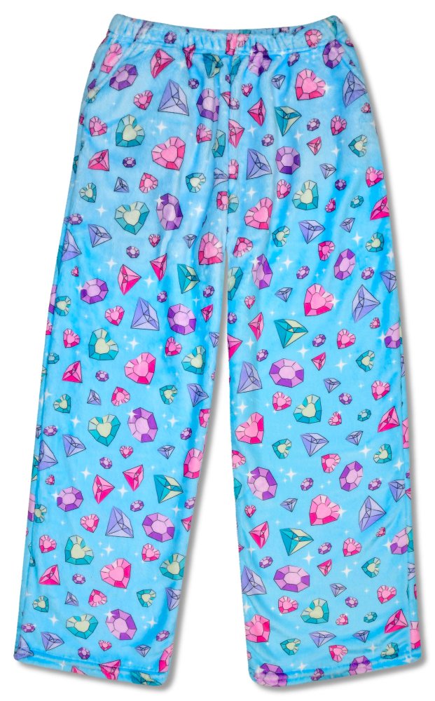 Jazzy Jewels Plush Pants (Small (6-8))