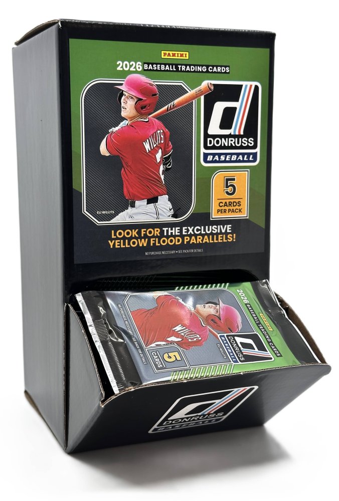 2026 Panini Donruss Baseball 48pk. Gravity Feed Box