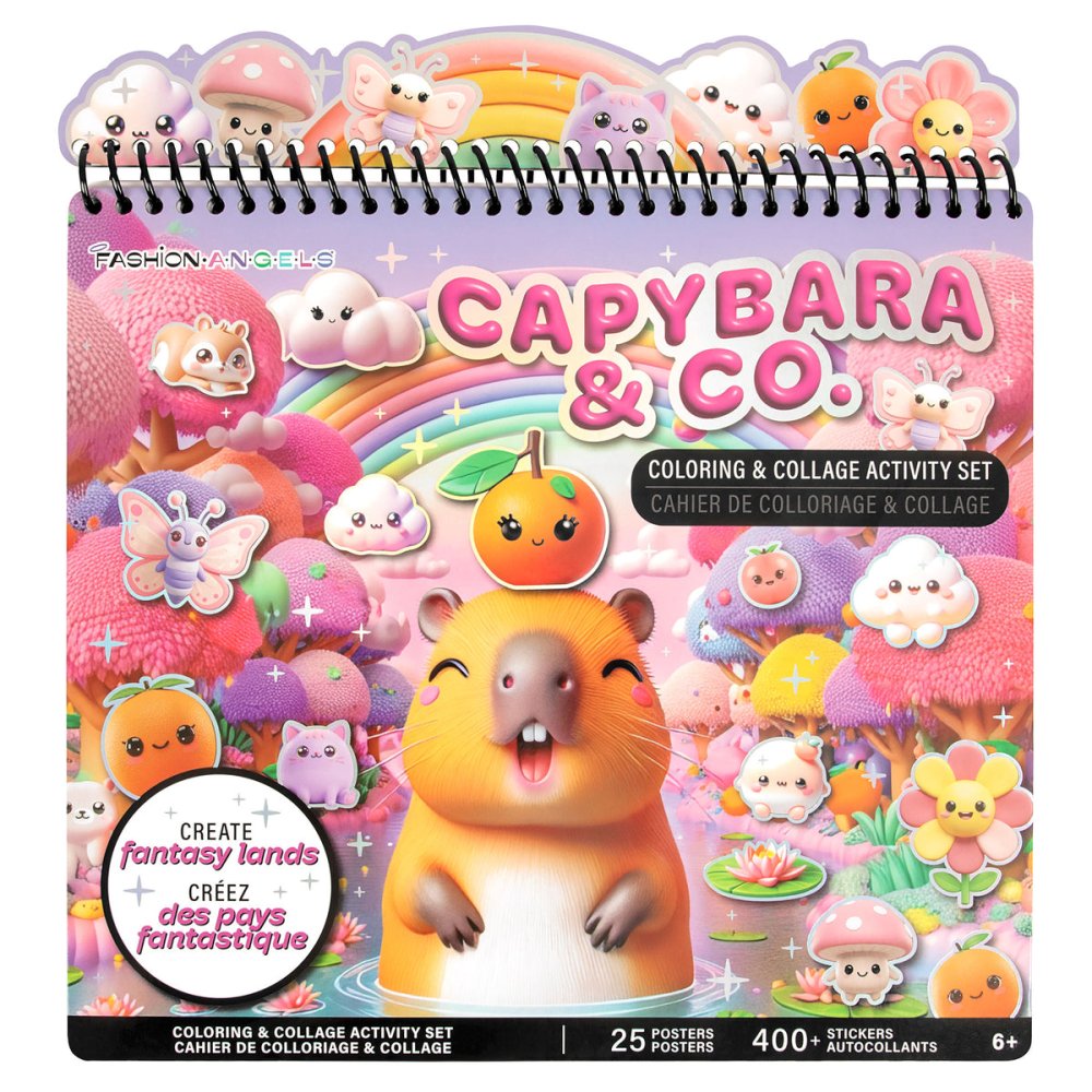 Fashion Angels Capybara & Co Coloring Set